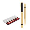 Promosyon AK-1101-KR Metal Roller Kalem Seti Siyah, Renk: Siyah 