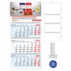 Promosyon EL-KOD-29 Sıvamalı Gemici Takvim (Üç Parça Spiralli) 