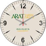 baskiliBombe Cam Duvar Saatleri