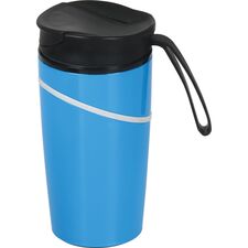 Promosyon ET-3720 Devrilmez Termos Mavi 350 ml, Renk: Mavi, Ölçü: 350 ml 
