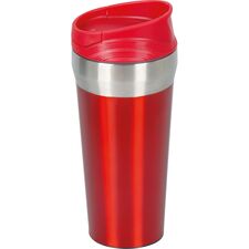 Promosyon ET-3740 Devrilmez Termos Kırmızı 400 ml, Renk: Kırmızı, Ölçü: 400 ml 