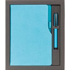 Promosyon ET-KARABUK Hediyelik Set Turkuaz 24,7 x 21 x 2 cm, Renk: Turkuaz, Ölçü: 24,7 x 21 x 2 cm 