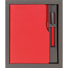 Promosyon ET-KARABUK Hediyelik Set Kırmızı 24,7 x 21 x 2 cm, Renk: Kırmızı, Ölçü: 24,7 x 21 x 2 cm 