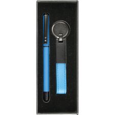Promosyon ET-0510-240 Hediyelik Set Lacivert 17,5 x 6,5 x 3 cm, Renk: Lacivert, Ölçü: 17,5 x 6,5 x 3 cm 