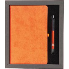 Promosyon ET-BALIKESIR Hediyelik Set Turuncu 24,7 x 21 x 2 cm, Renk: Turuncu, Ölçü: 24,7 x 21 x 2 cm 