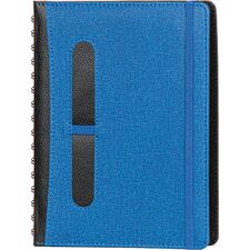 Promosyon ET-GOZTEPE Gizli Spiralli Günlük Ajanda Lacivert 16,5 x 22 cm, Renk: Lacivert, Ölçü: 16,5 x 22 cm 