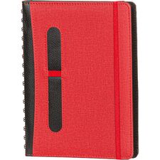 Promosyon ET-GOZTEPE Gizli Spiralli Günlük Ajanda Kırmızı 16,5 x 22 cm, Renk: Kırmızı, Ölçü: 16,5 x 22 cm 