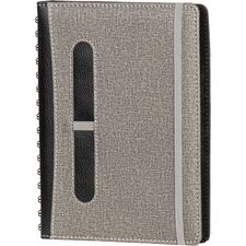 Promosyon ET-GOZTEPE Gizli Spiralli Günlük Ajanda Füme 16,5 x 22 cm, Renk: Füme, Ölçü: 16,5 x 22 cm 