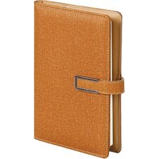 Promosyon ET-BURGAZ Kılıflı Defter Taba 14,5 x 23 cm, Renk: Taba, Ölçü: 14,5 x 23 cm 