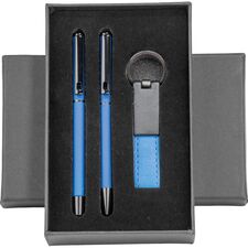 Promosyon ET-0510-220 Hediyelik Set Lacivert 17,5 x 11 x 3 cm, Renk: Lacivert, Ölçü: 17,5 x 11 x 3 cm 