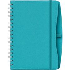 Promosyon ET-MODA Spiralli Günlük Ajanda Turkuaz 17 x 24 cm, Renk: Turkuaz, Ölçü: 17 x 24 cm 