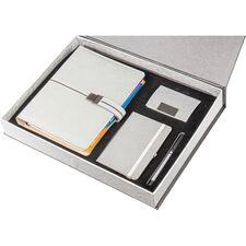 Promosyon ET-ERZINCAN Hediyelik Set Gri 38 x 28 x 5,5 cm, Renk: Gri, Ölçü: 38 x 28 x 5,5 cm 