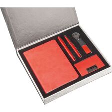 Promosyon ET-AYDIN Hediyelik Set Kırmızı 28 x 26 x 3,5 cm, Renk: Kırmızı, Ölçü: 28 x 26 x 3,5 cm 