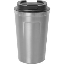 Promosyon ET-3508 Bardak Termos Gümüş 380 ml, Renk: Gümüş, Ölçü: 380 ml 