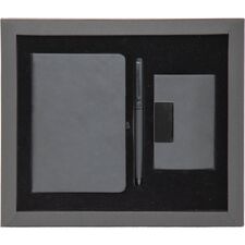 Promosyon ET-ALANYA Hediyelik Set Siyah 24,7 x 21 x 2 cm, Renk: Siyah, Ölçü: 24,7 x 21 x 2 cm 