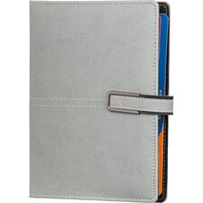 Promosyon ET-ADANA Organizer Ajanda Gri 18 x 23 cm, Renk: Gri, Ölçü: 18 x 23 cm 