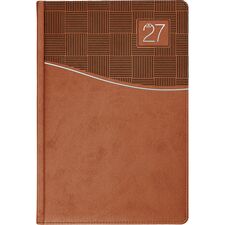 Promosyon ET-MALTEPE Günlük Ajanda Taba 16 x 24 cm, Renk: Taba, Ölçü: 16 x 24 cm 