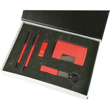Promosyon ET-ISKENDERUN Hediyelik Set Kırmızı 25 x 19 x 4 cm, Renk: Kırmızı, Ölçü: 25 x 19 x 4 cm 
