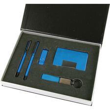 Promosyon ET-ISKENDERUN Hediyelik Set Lacivert 25 x 19 x 4 cm, Renk: Lacivert, Ölçü: 25 x 19 x 4 cm 