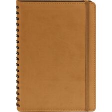 Promosyon ET-SEKERPINAR Gizli Spiralli Günlük Ajanda Taba 17 x 24 cm, Renk: Taba, Ölçü: 17 x 24 cm 