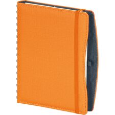Promosyon ET-TUZLA Gizli Spiralli Günlük Ajanda Turuncu 17 x 24 cm, Renk: Turuncu, Ölçü: 17 x 24 cm 