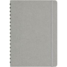 Promosyon ET-HEREKE Gizli Spiralli Günlük Ajanda Gri 17,5 x 24 cm, Renk: Gri, Ölçü: 17,5 x 24 cm 