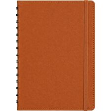 Promosyon ET-HEREKE Gizli Spiralli Günlük Ajanda Taba 17,5 x 24 cm, Renk: Taba, Ölçü: 17,5 x 24 cm 