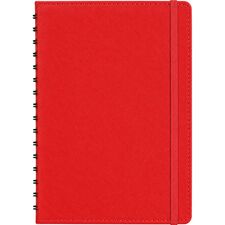 Promosyon ET-HEREKE Gizli Spiralli Günlük Ajanda Kırmızı 17,5 x 24 cm, Renk: Kırmızı, Ölçü: 17,5 x 24 cm 
