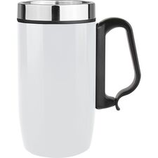 Promosyon ET-3527 Bardak Termos Beyaz 280 ml, Renk: Beyaz, Ölçü: 280 ml 