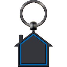 Promosyon ET-AN-5635 Tek Yön Anahtarlık Lacivert 3,9 x 7 cm, Renk: Lacivert, Ölçü: 3,9 x 7 cm 