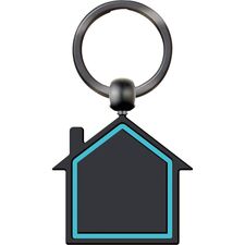 Promosyon ET-AN-5635 Tek Yön Anahtarlık Turkuaz 3,9 x 7 cm, Renk: Turkuaz, Ölçü: 3,9 x 7 cm 