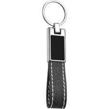 Promosyon ET-AN-4285 Çift Yön Anahtarlık Siyah 1,9 x 11,5 cm, Renk: Siyah, Ölçü: 1,9 x 11,5 cm 