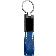 Promosyon ET-AN-4085 Çift Yön Anahtarlık Lacivert 1,9 x 11,5 cm, Renk: Lacivert, Ölçü: 1,9 x 11,5 cm 