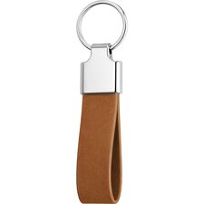 Promosyon ET-AN-5090 Çift Yön Anahtarlık Taba 2,3 x 11,9 cm, Renk: Taba, Ölçü: 2,3 x 11,9 cm 