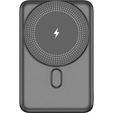 Promosyon ET-PWB-60 Magsafe Powerbank Siyah 10.000 mAh, Renk: Siyah, Ölçü: 10.000 mAh 
