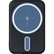 Promosyon ET-PWB-555 Mini Powerbank Siyah 5.000 mAh, Renk: Siyah, Ölçü: 5.000 mAh 