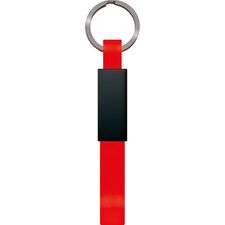 Promosyon ET-AN-5110 Çift Yönlü Anahtarlık Kırmızı 2,8 x 11,5 cm, Renk: Kırmızı, Ölçü: 2,8 x 11,5 cm 