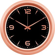 Promosyon ET-V30-743-B Metalize Duvar Saati Bronz Ø 40 cm 