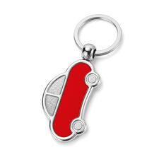 Promosyon ET-AN-3070 Çift Yönlü Anahtarlık Kırmızı 3 x 8,5 cm, Renk: Kırmızı, Ölçü: 3 x 8,5 cm 