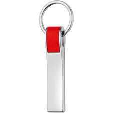Promosyon ET-AN-5060 Çift Yön Anahtarlık Kırmızı 1,8 x 8,5 cm, Renk: Kırmızı, Ölçü: 1,8 x 8,5 cm 