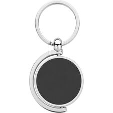 Promosyon ET-AN-5160 Çift Yön Anahtarlık Füme 3,7 x 7 cm, Renk: Füme, Ölçü: 3,7 x 7 cm 