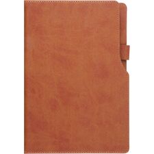 Promosyon ET-KISIKLI Tarihsiz Defter Taba 14,5 x 21 cm, Renk: Taba, Ölçü: 14,5 x 21 cm 
