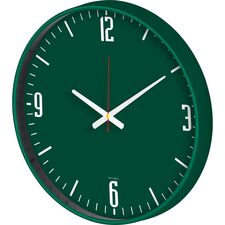 Promosyon ET-V30-740-HYSL Plastik Duvar Saati Haki Yeşil 40 cm 