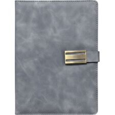 Promosyon ET-ENDULUS Tarihsiz Defter Gri 15,5 x 21,5 cm, Renk: Gri, Ölçü: 15,5 x 21,5 cm 