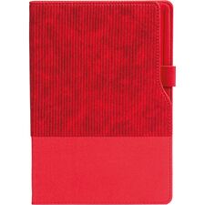 Promosyon ET-LIBADIYE Tarihsiz Defter Kırmızı 14,5 x 21 cm, Renk: Kırmızı, Ölçü: 14,5 x 21 cm 