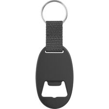 Promosyon ET-AN-4170 Açacaklı Anahtarlık Siyah 3,9 x 10 cm, Renk: Siyah, Ölçü: 3,9 x 10 cm 