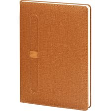Promosyon ET-VEFA Tarihsiz Defter Taba 15 x 21 cm, Renk: Taba, Ölçü: 15 x 21 cm 
