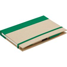 Promosyon ET-GD-017 Renkli Yapışkanlı Notluk Yeşil 17,5 x 12 x 1,5 cm, Renk: Yeşil, Ölçü: 17,5 x 12 x 1,5 cm 