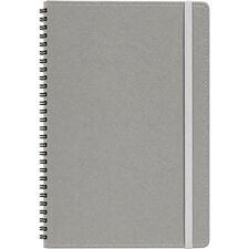 Promosyon ET-SIRKECI Gizli Spiralli Defter Gri 15 x 21,5 cm, Renk: Gri, Ölçü: 15 x 21,5 cm 