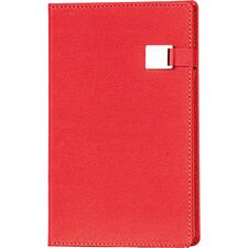 Promosyon ET-EDREMIT Tarihsiz Defter Kırmızı 13 x 21 cm, Renk: Kırmızı, Ölçü: 13 x 21 cm 